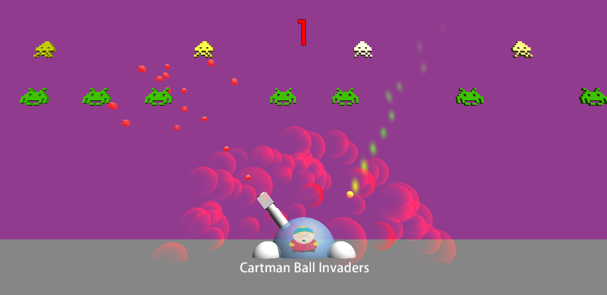 Cartman Ball Invaders